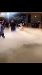 Ambiyans kurbanı olan adam 