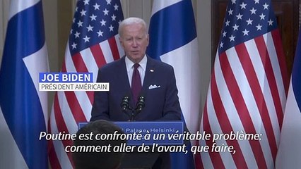 Ukraine: Biden juge que Poutine "a déjà perdu la guerre"