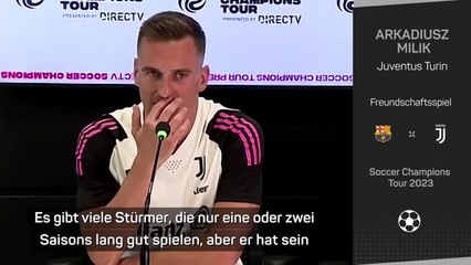 Milik lobt Lewandowski als "weltbesten Stürmer"