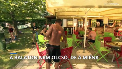 A Balaton nem drága. A magyar kereset alacsony.