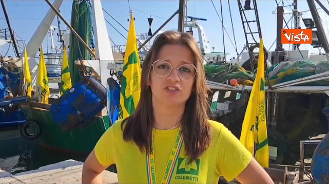 La protesta Coldiretti con i pescatori a San Benedetto del Tronto: No alle nuove regole Ue