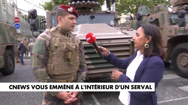 CNEWS vous emmène à l'intérieur d'un Serval (3)