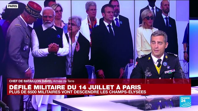 Défilé du 14-Juillet : plus de 6 500 militaires sur les Champs-Elysées