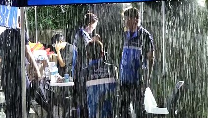 [사진구성] 밤사이 집중호우…전국 대부분 호우특보 발령 外