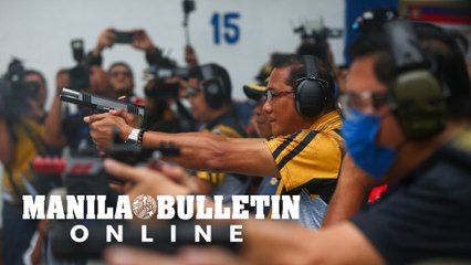 PNP and QCPD led the first PNP Press Corps 2023 invitational shootfest