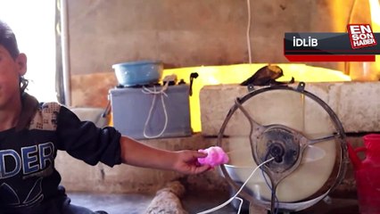 İdlib'de 47 dereceye ulaşan sıcaklıkların çocukları hasta etmesinden endişe ediliyor