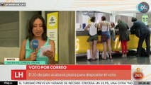 Españoles indignados con el voto por correo gritan «¡Que te vote Txapote!» en los directos de TVE