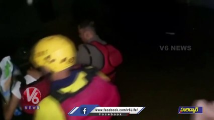 SDRF Team Rescue People Who Stuck In Flooded Areas | Haridwar | V6 News