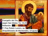 Evangelio del Día, según San Mateo 10, 16-23 - P. Fray Rubén Lucero, op (14/07/2023)