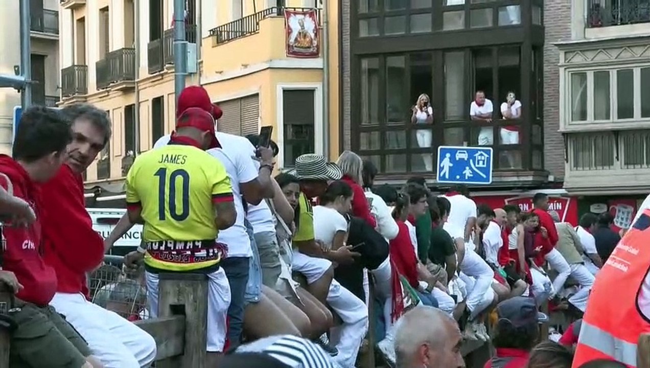 Los encierros de los Sanfermines 2023 concluyen con un balance de tres heridos por asta