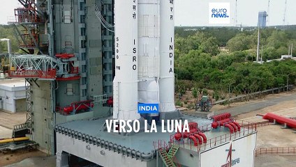 L'India verso la luna: lanciato il razzo Chandrayaan-3