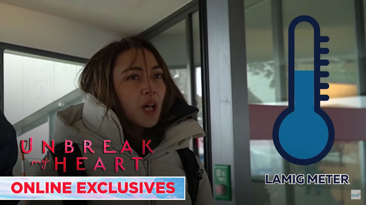 Unbreak My Heart: Behind the scene kilig moments + lamig meter (Europe Experience Ep. 7)