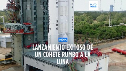 India intenta por segunda vez llegar al inexplorado polo sur de la Luna