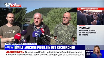 François Balique, maire du Vernet: "J'ai pris un arrêté ce matin qui interdit tout accès à toute personne au Haut-Vernet"