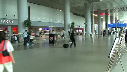 İSTANBUL HAVALİMANI'NDA 15 TEMMUZ FOTOĞRAF SERGİSİ