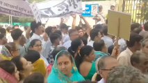 सागर: जैन संत की हत्या से समाज में आक्रोश, सड़कों पर उतर किया जंगी प्रदर्शन