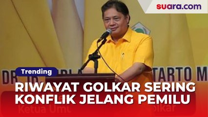 Bak Kutukan, Riwayat Partai Golkar Sering Konflik Jelang Pemilu