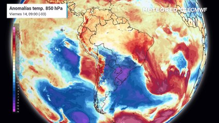 Vacaciones de invierno con mucho frío en Argentina
