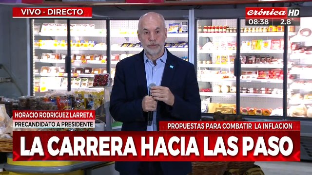 Larreta: El Gobierno de Alberto fracasó, solo estamos seguros de que los precios suben