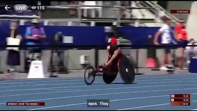 Championnats du monde de Para Athlétisme (PARIS’23) : Noémi Alphonse remporte la demi-finale du 100m