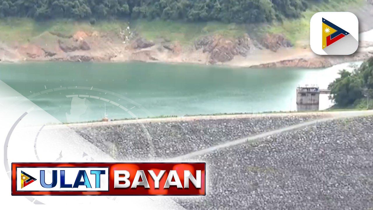 Lebel ng tubig sa Angat, bahagyang tumaas dahil sa pag-ulan