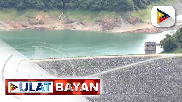 Lebel ng tubig sa Angat, bahagyang tumaas dahil sa pag-ulan