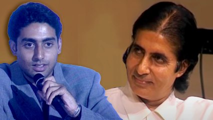 When Abhishek Bachchan Admitted He Can't Imitate Amitabh Bachchan