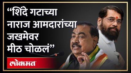 खातेवाटप झालं... खडसेंनी टायमिंग साधलंच...