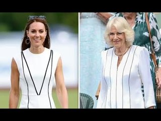 La reine Camilla porte une robe similaire à Kate et des détails clés la font «se démarquer»