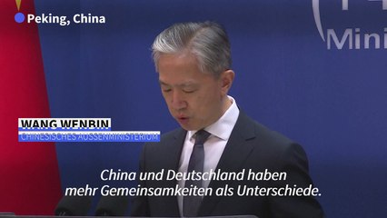 Peking: China und Deutschland sind "eher Partner als Rivalen"