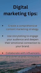Digital Marketing Tips