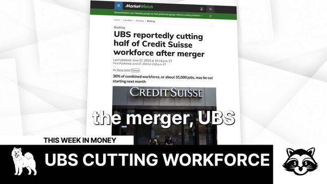 USB CUTS HALF OF CREDIT SUISSE WORKFORCE AFTER MERGER