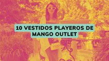 10 VESTIDOS PLAYEROS DE MANGO OUTLET