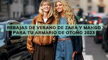 las rebajas de verano de Zara y Mango para tu armario de tendencia de otoño 2023