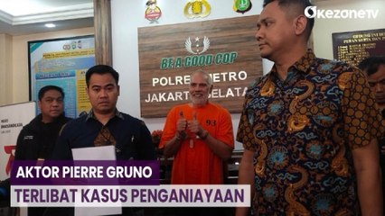 Aktor Pierre Gruno Ditetapkan Sebagai Tersangka Kasus Penganiayaan