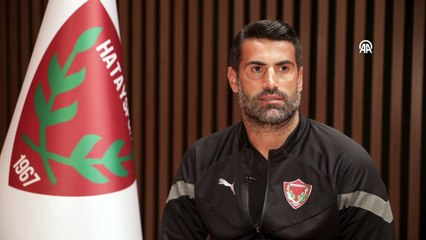 İSTANBUL - Volkan Demirel, Hull City ile oynayacakları karşılaşma öncesi Hataylılara mesaj gönderdi