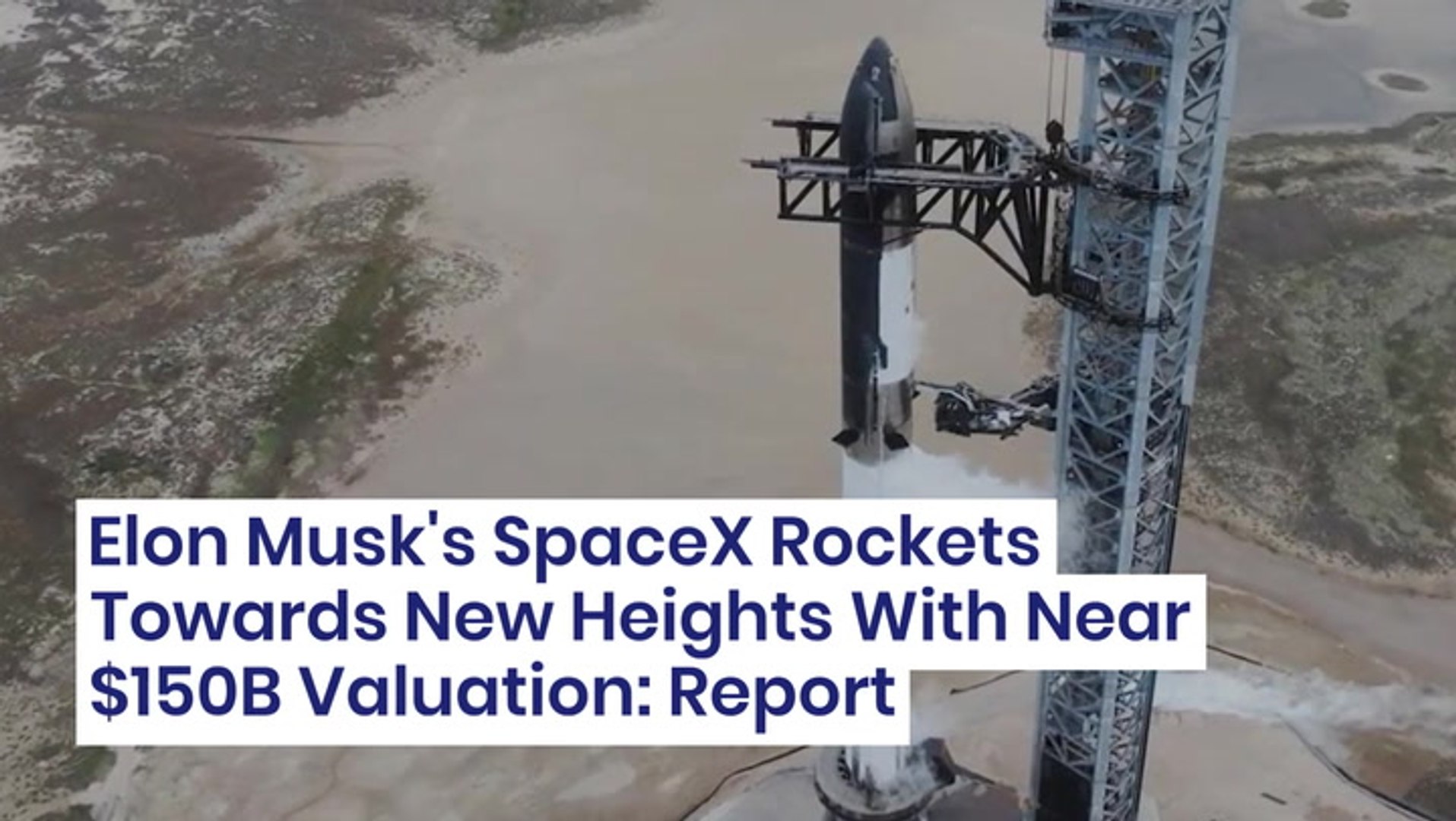 ⁣Elon Musk's SpaceX Rockets Towards New Heights With A Huge Near $150B Valuation