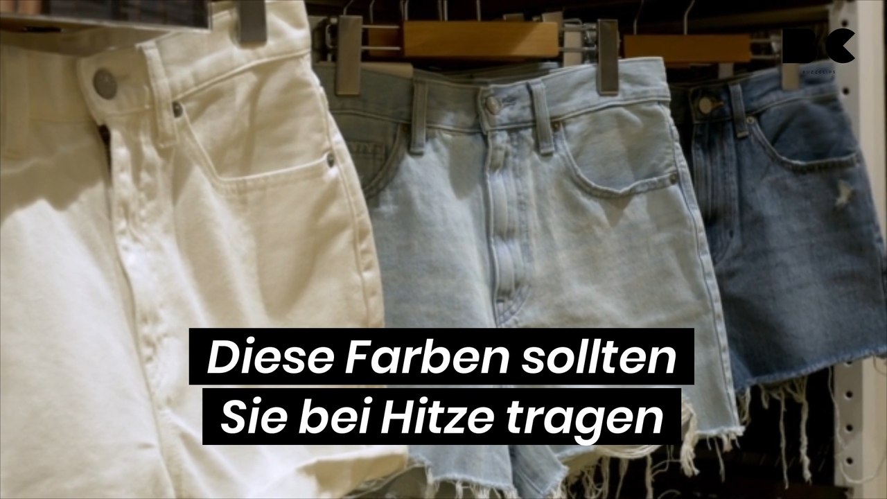 Diese Farben sollten Sie bei Hitze tragen