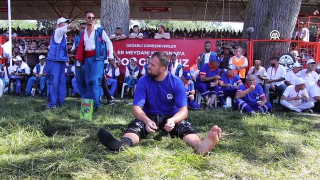 EDİRNE - 662. Tarihi Kırkpınar Yağlı Güreşleri'nde finalistler belli oldu