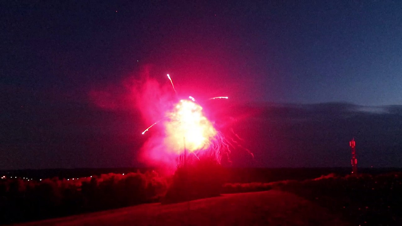 Feu d'artifice de Bury 13 juillet 2023