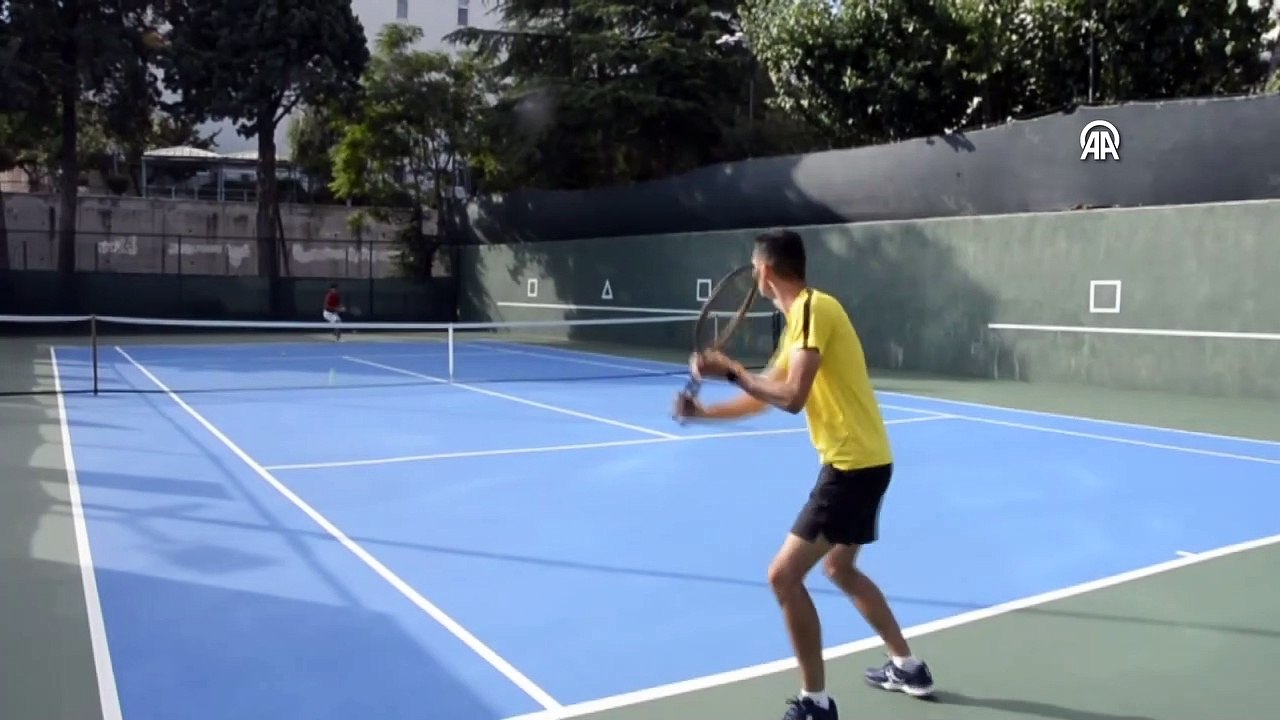 MANİSA - Demirci Akıncıları Büyükler Tenis Yaz Kupası müsabakaları başladı