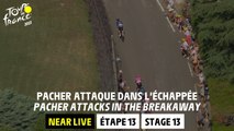 Pacher attacks in the breakaway - Stage 13 - Tour de France 2023