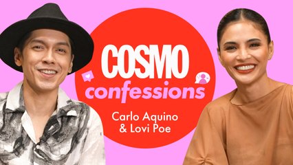 Item title - Thumbnail: You’ll Be Surprised To Learn Lovi Poe & Carlo Aquino’s First Impressions Of Each Other. Duration: 05:24