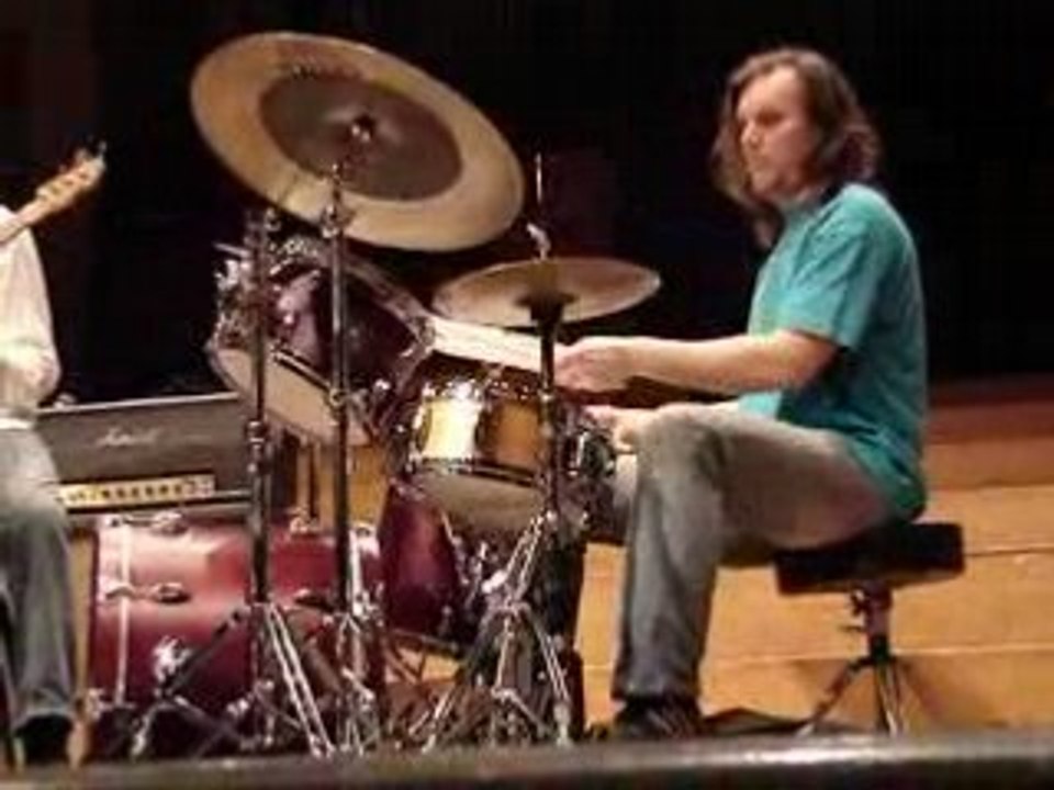 Stéphane Galland au conservatoire 3 de Bruxelles