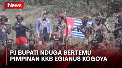 Pj Bupati Nduga Temui Pimpinan KKB Egianus Kogoya Untuk Negosiasi Pembebasan Pilot Susi Air