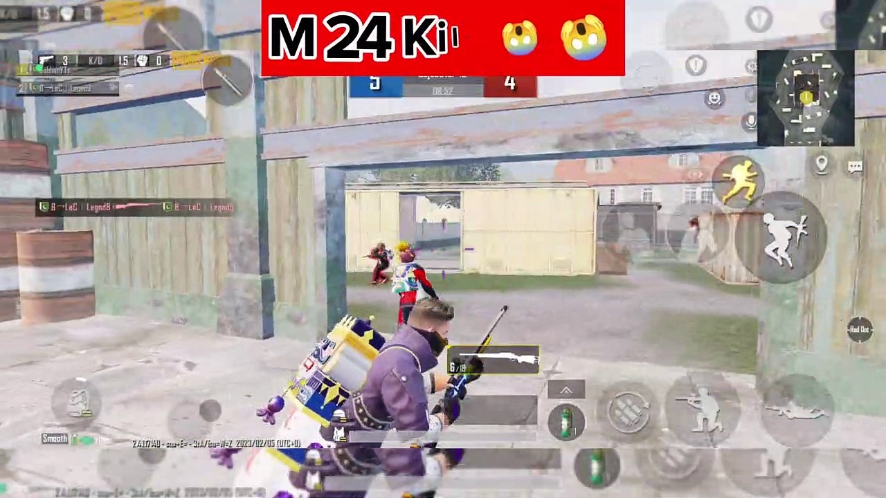 PUBG MOBILE M24 Short Moments