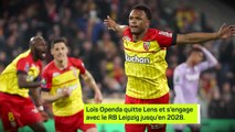 Transferts - Openda quitte Lens et rejoint Leipzig !
