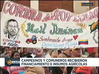 下载视频: Guárico | Campesinos y comuneros de Valle de La Pascua recibieron financiamiento e insumos agrícolas