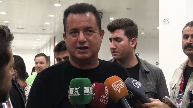 BURSA - Hatayspor-Hull City maçının ardından - Acun Ilıcalı