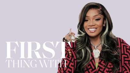 GloRilla On The Price of Her First Splurge, First Collab, and Music Video | First Thing With | ELLE